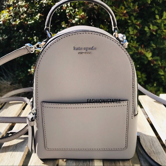 kate spade Handbags - kate spade mini convertible backpack soft taupe